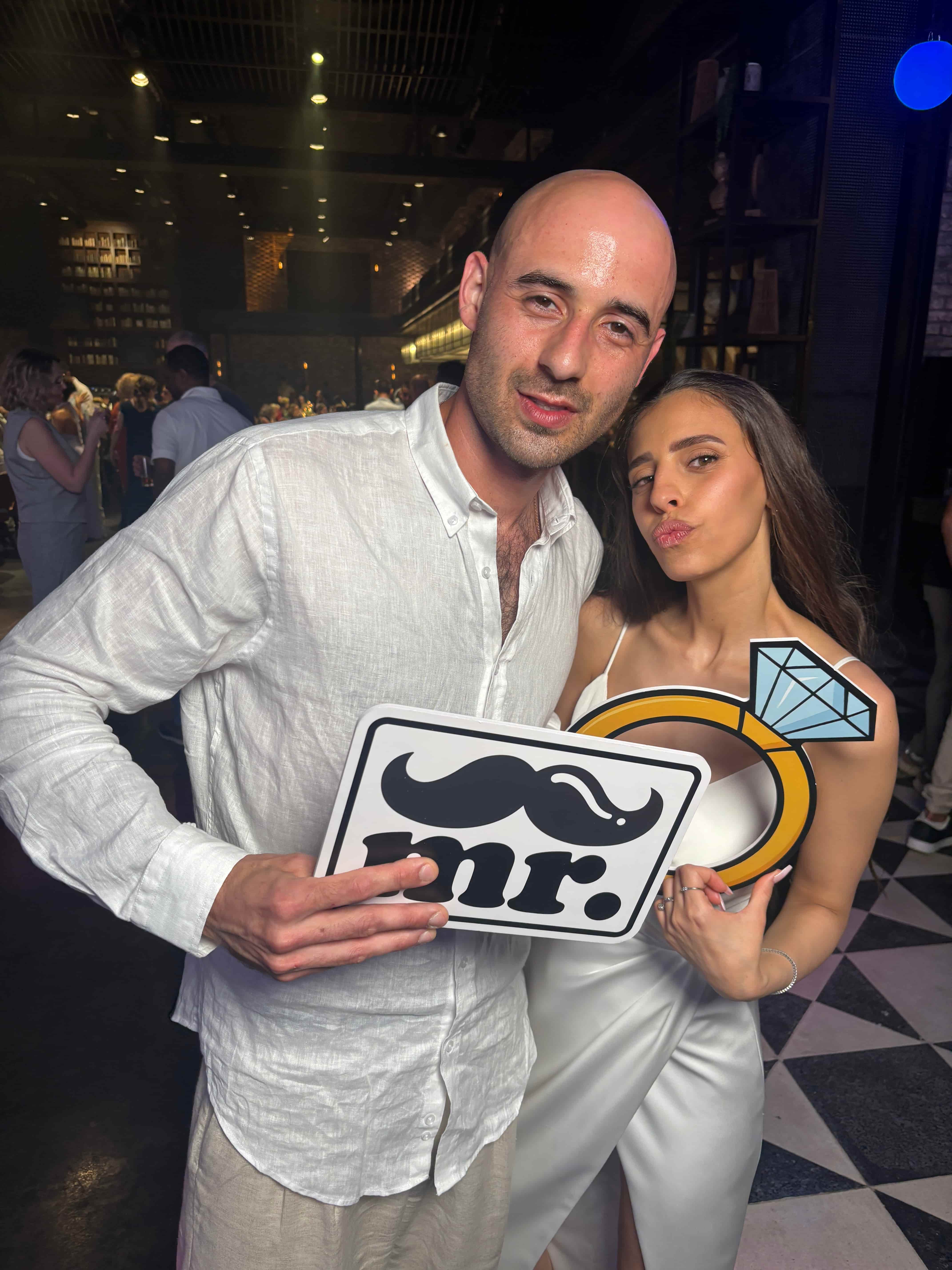 רגע מאירוע עם עמדת הצילום של Memories